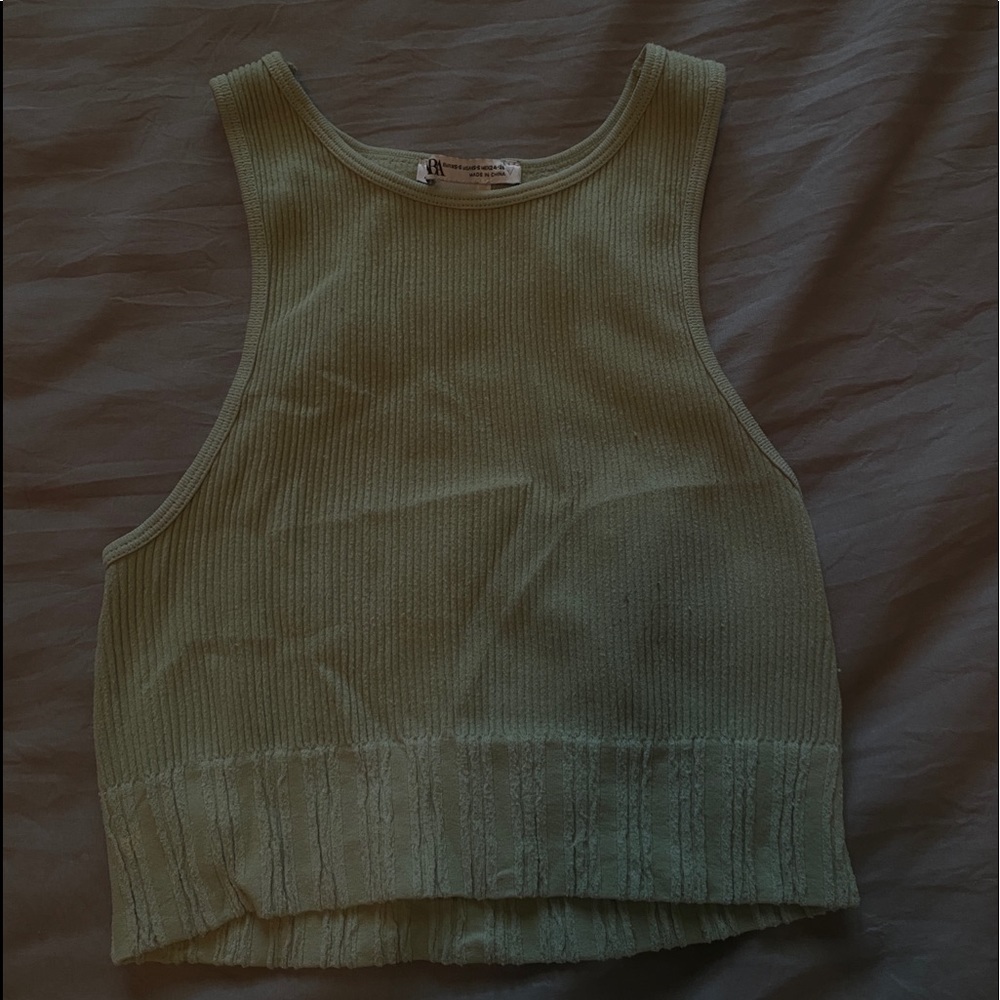 Green Seamless Zara Tank